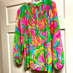 Lilly Pulitzer Elsa Top in So A Peeling